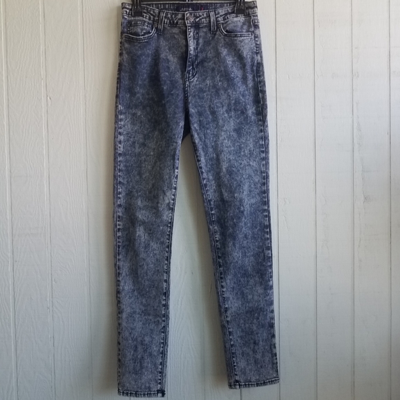 Cloud Acid Wash High Waist Jeggings